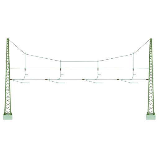 [Viessmann 4363] Viessmann 4363 N Quertragwerk ueber 4Gleise