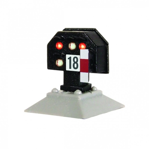 [Viessmann 4728] Viessmann 4728 H0 Licht-Sperrsig.,nieder MT