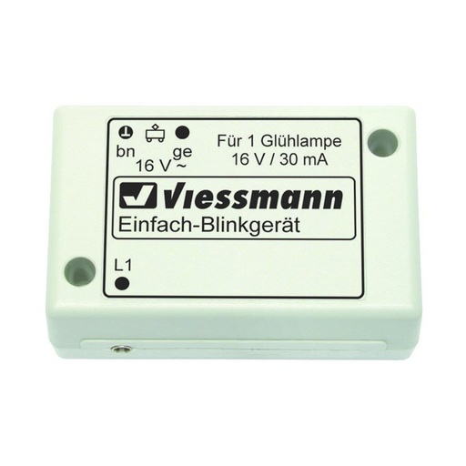 [Viessmann 5035] Viessmann 5035 N Einfach-Blinkgeraet, blau