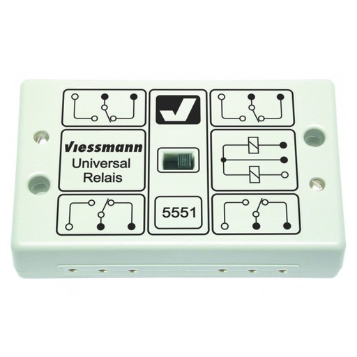 [Viessmann 5551] Viessmann 5551 Universal Relais 1x4UM