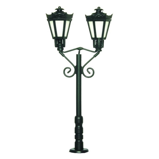 [Viessmann 6073] Viessmann 6073 H0 Parklaterne, zweifl.,schw.