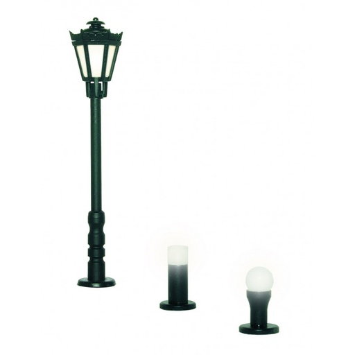 [Viessmann 6160] Viessmann 6160 H0 Gartenleuchten-Set,schwarz