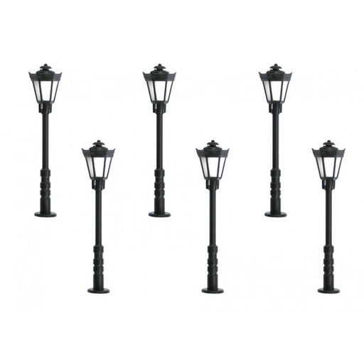 [Viessmann 64706] Viessmann 64706 N Parklaterne 5+1, LED warmwe