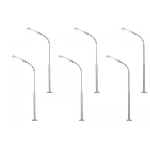 [Viessmann 64906] Viessmann 64906 N Peitschenleuchte 5+1 LED we