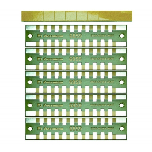 [Viessmann 6859] Viessmann 6859 Loetverteilerleisten 2pol.,5x