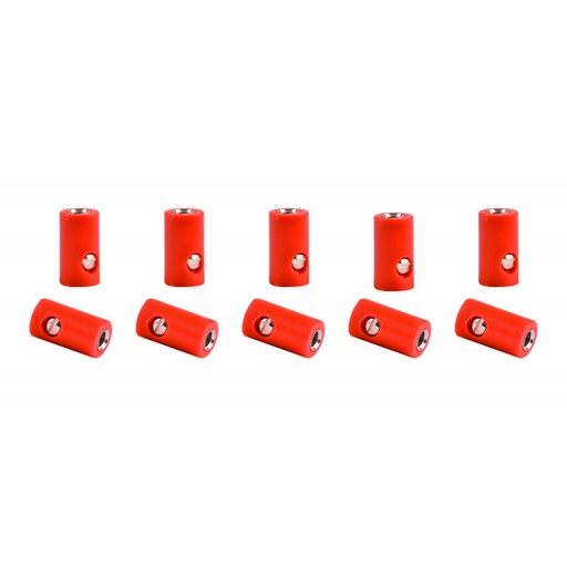 [Viessmann 6884] Viessmann 6884 Muffen orange, 10 Stueck