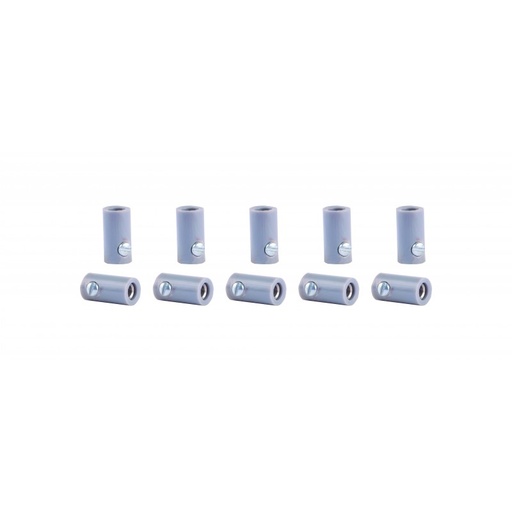 [Viessmann 6885] Viessmann 6885 Muffen grau, 10 Stueck