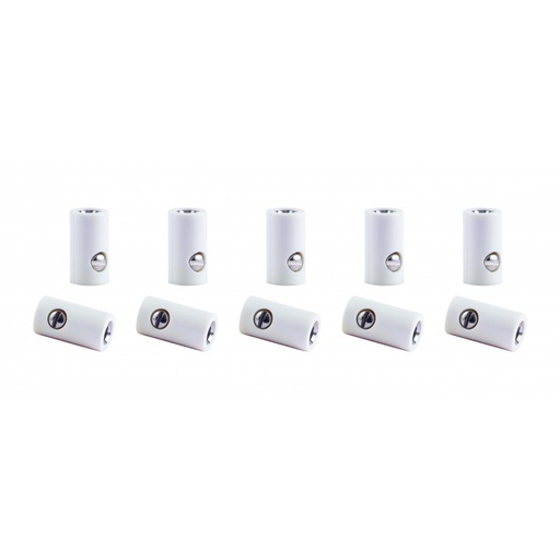 [Viessmann 6887] Viessmann 6887 Muffen weiß, 10 Stueck