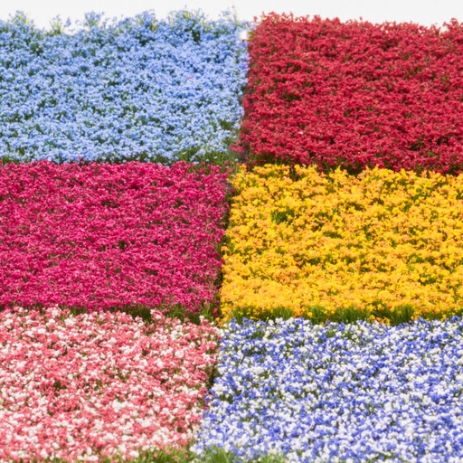 [RTS 84912  ] RTS 84912 RTS Jeu de bouquets de fleurs 2-6 mm Jardin de ville 148 x 210 