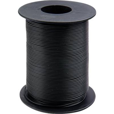 [DONAU  105-1-100 ] DONAU 105-1-100 - Fil de cuivre de coupure 0,5 mm / 100 m noir  