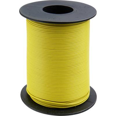 [DONAU  105-3-100 ] DONAU 105-3-100 - Fil de cuivre de coupure 0,5 mm / 100 m jaune  