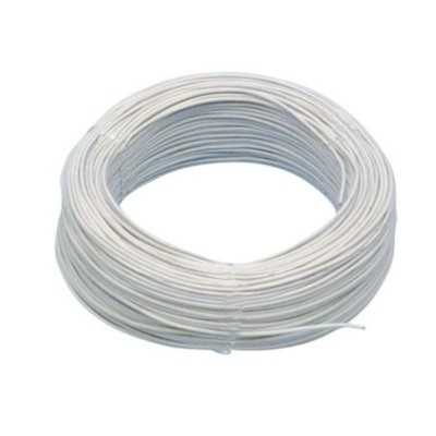 [DONAU  105-5-100 ] DONAU 105-5-100 - Fil de cuivre commutable 0,5 mm / 100 m blanc  
