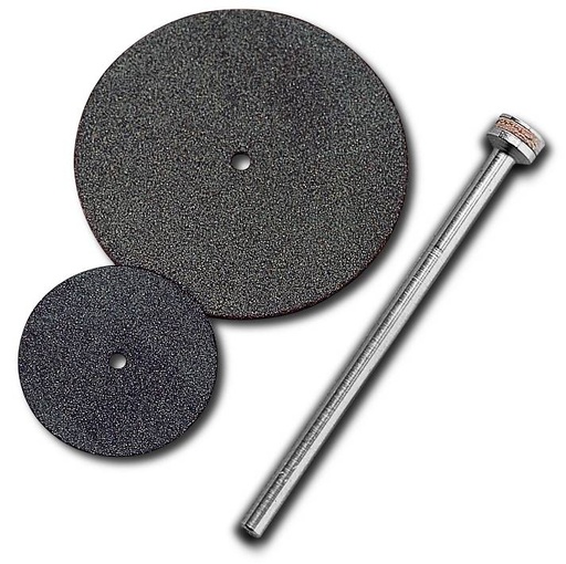 [DONAU  1630 ] DONAU 1630 - 2 disques à tronçonner Ø 22 + 37 mm + mandrin  