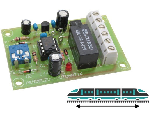 [DONAU  DM424 ] DONAU DM424 - Commande de trains navettes pour chemins de fer DC  