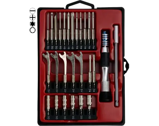[DONAU  WZS27 ] DONAU WZS27 - Outils de vissage de précision 27 pcs.  