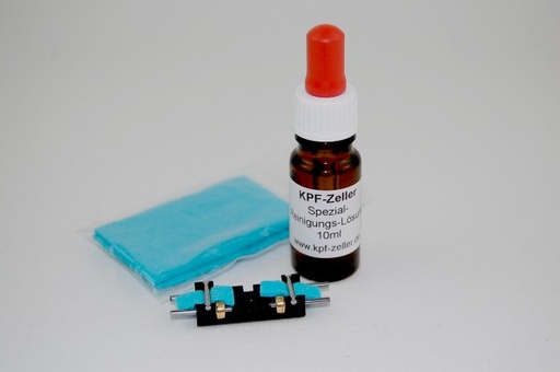 [KPF HOclean] Clean Cat HO  support d'essieu nettoyant de roues pour banc d'essai de locomotives 1/87