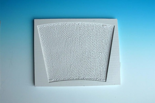 [Spoerle 1023] Spoerle 1023 -  Rue en courbe, pavÃ©s fins, bouches d'Ã©gout, rayon central R  250 mm
