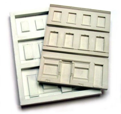 [Spoerle 7107] Spoerle 7107 -  Façades de rues de maisons de ville et variations de l'étage supérieur.