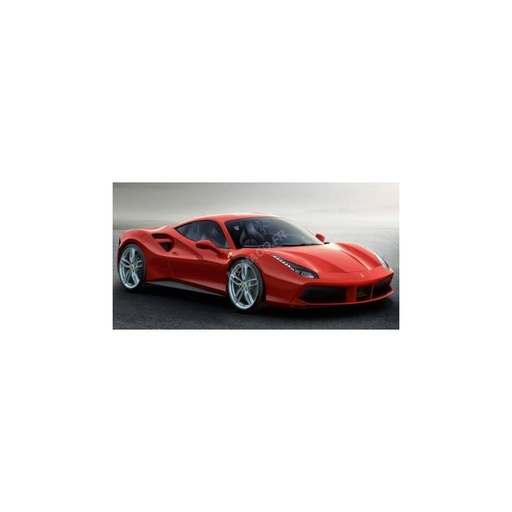 [BBURAGO16008RD] BBURAGO FERRARI 488 GTB ROUGE 1/18