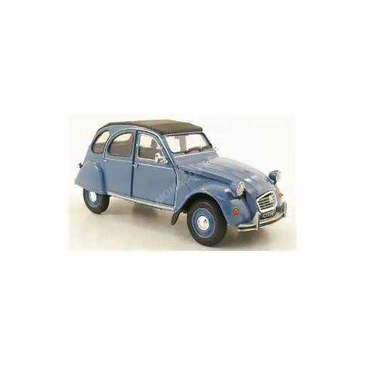 [WELLY24009A-BL] CITROEN 2CV BLEUE 1/24 WELLY24009A-BL
